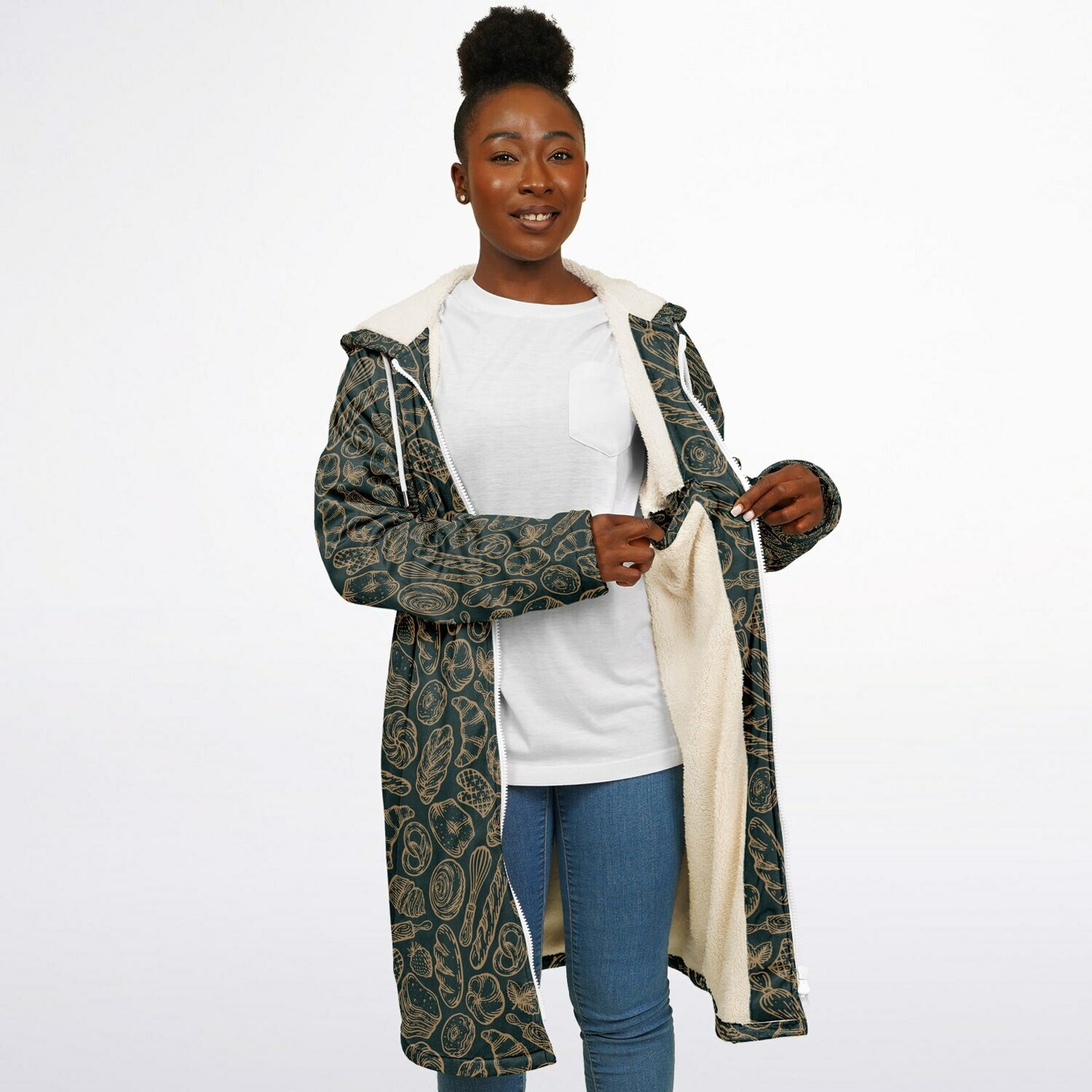 Baking Zipper Cloak