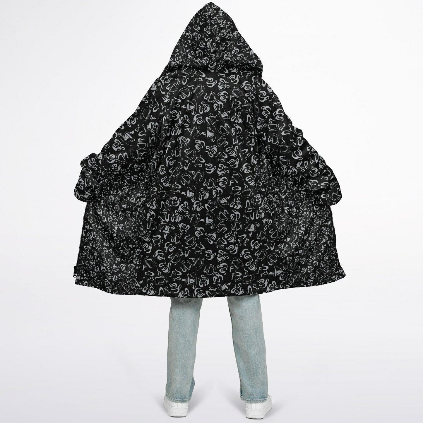 Silver Crazy Cup Sipper Cloak - Morning Mate Design