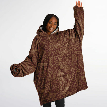 Maroon Baking Snug Hoodie