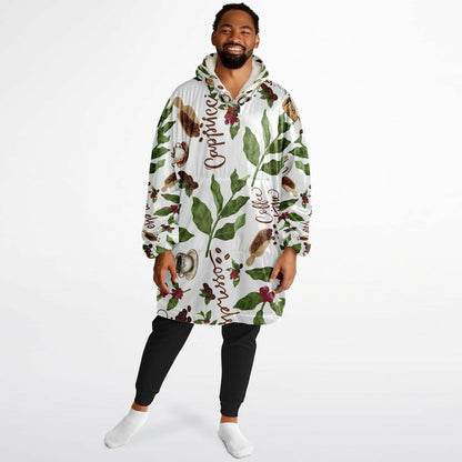 Coffee Leaves Snug Hoodie