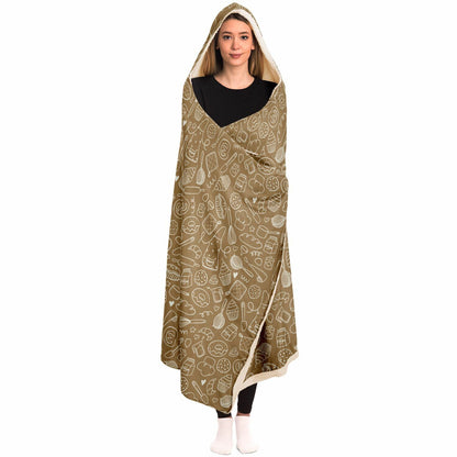 Funny Baking Hooded Blanket