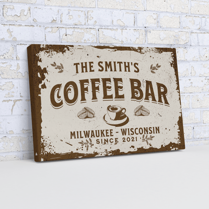 Coffee Canvas 4 |W&Brw - Morning Mate Design