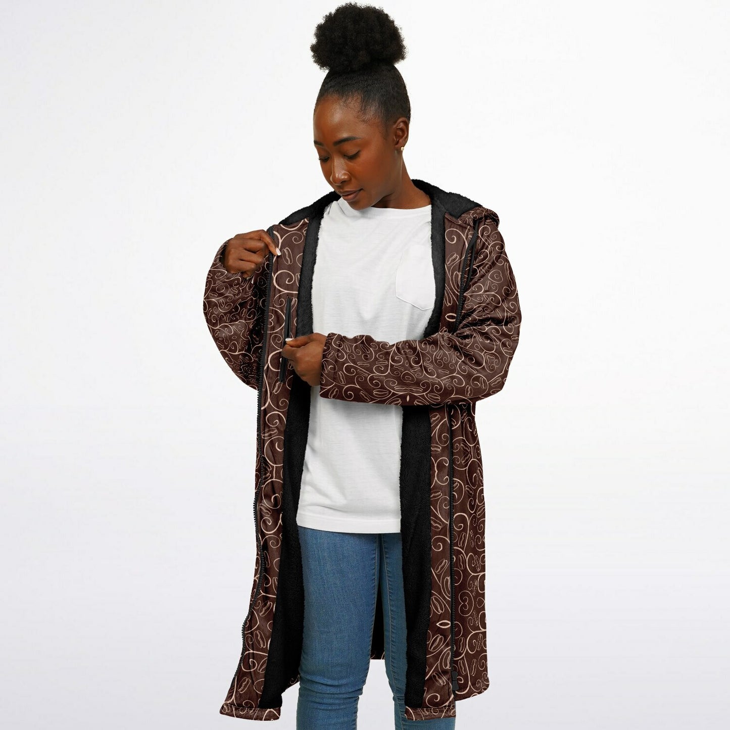 Coffee Bean Sipper Cloak