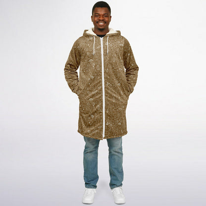 Funny Baking Time Zipper Cloak